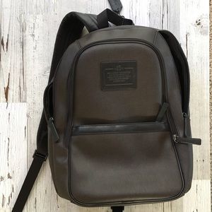 Coach Leather Backpack